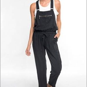 Illa Illa Cuffed Drawstring Overalls